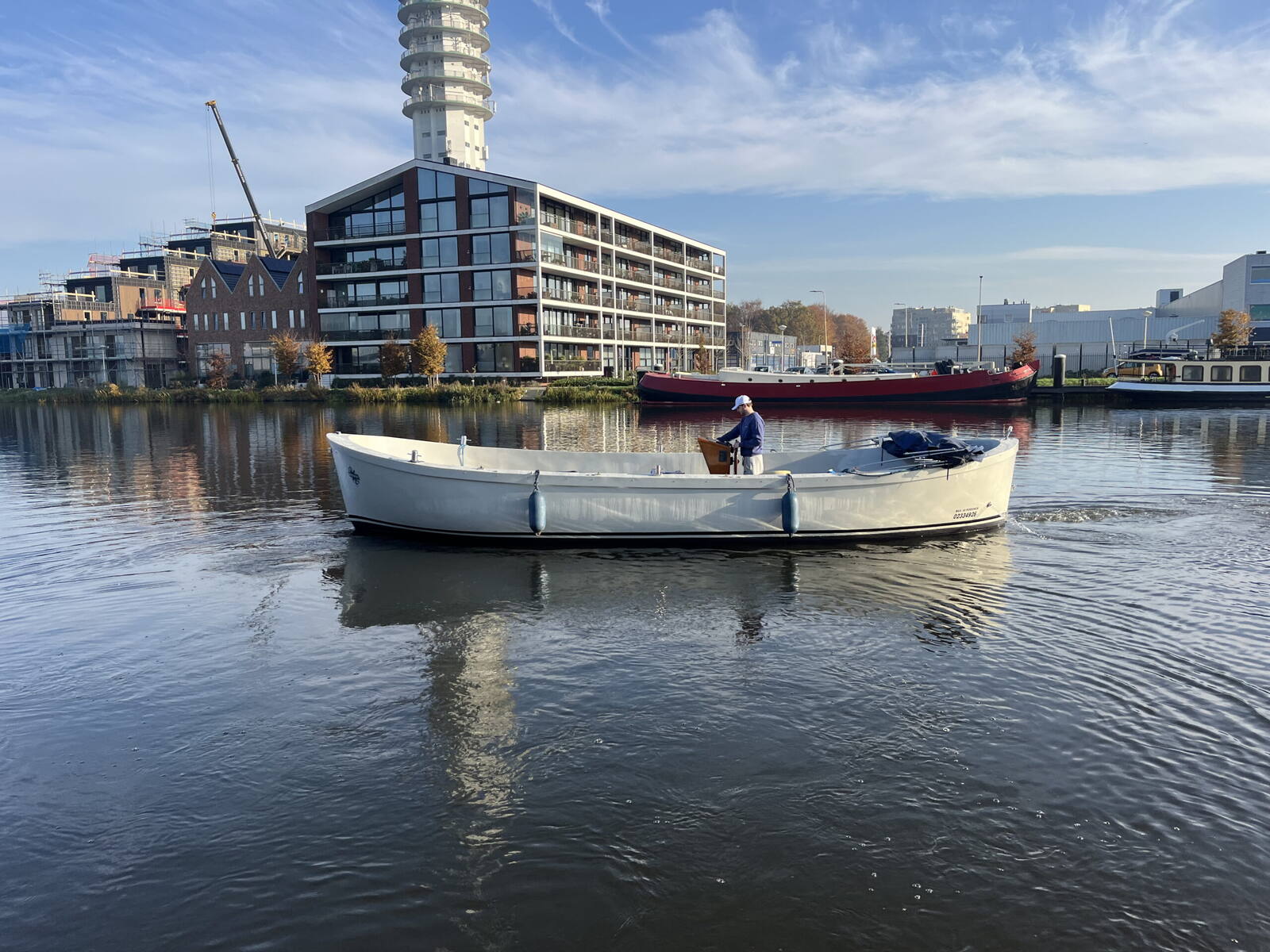 Batavier boot huren in Rotterdam met schipper