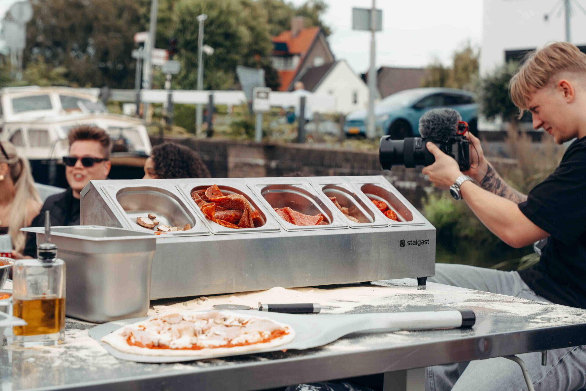 Pizza workshop aan boord in Rotterdam