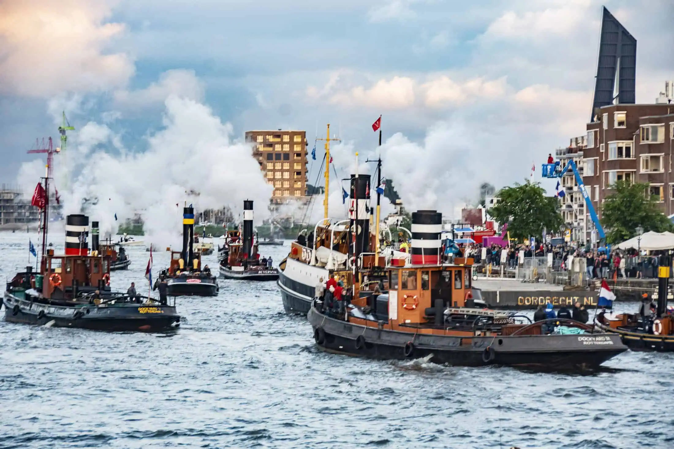 Boot huren tijdens Dordt in Stoom