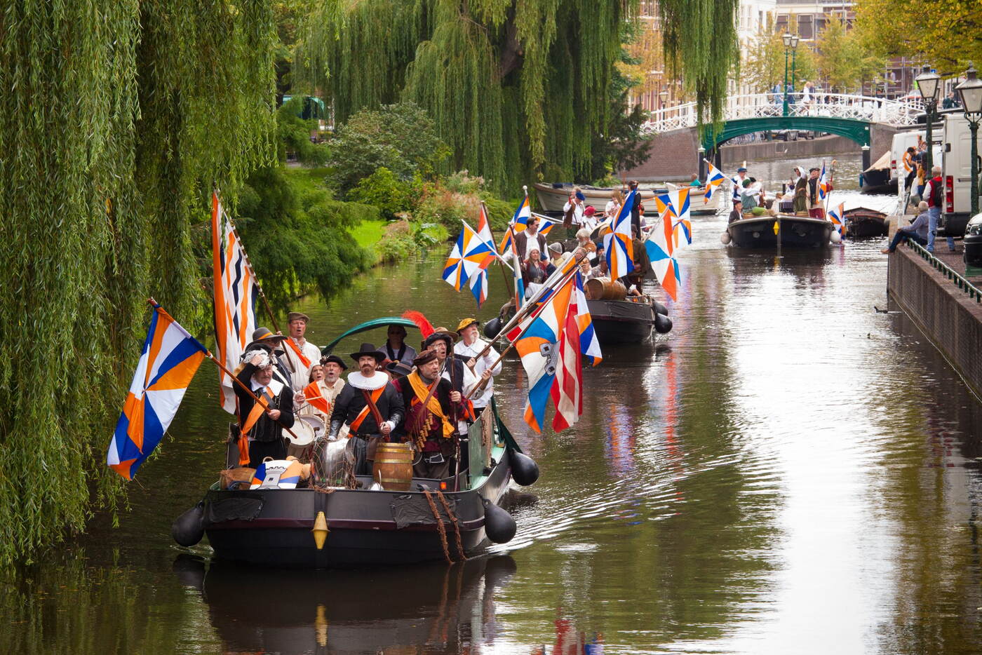 Boot huren tijdens Leidens Ontzet